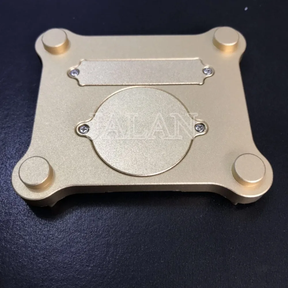 

WL For iPhone XR-XS-MAX 5 5S 6 6s 7 7P NAND Baseband IC Chip BGA Reballing Stencil Plant Tin Steel Mesh With Base