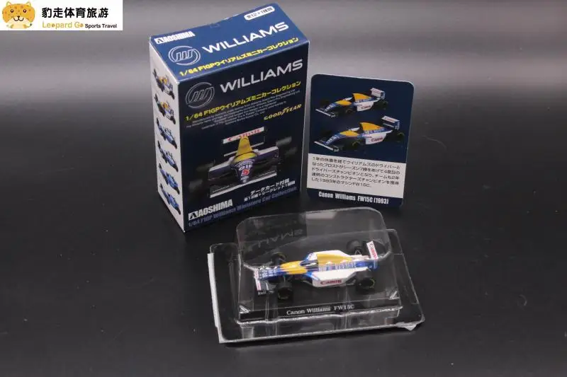 

K YOSHO 1:64 Renault Cannon Williams 1993 FW15C F1 alloy model Car Diecast Metal Toys Birthday Gift For Kids Boy