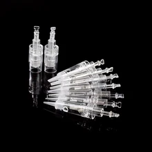 10Pcs Cartridge Needle Micro Nano Replacement Needles Tattoo Tips Cartridge For Permanent Makeup Face Embroiery Tool