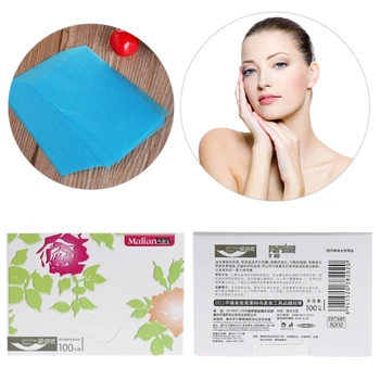 

100 Sheets Facial Makeup Clean Oil Absorbing Paper Oil Control Blotting Tissue