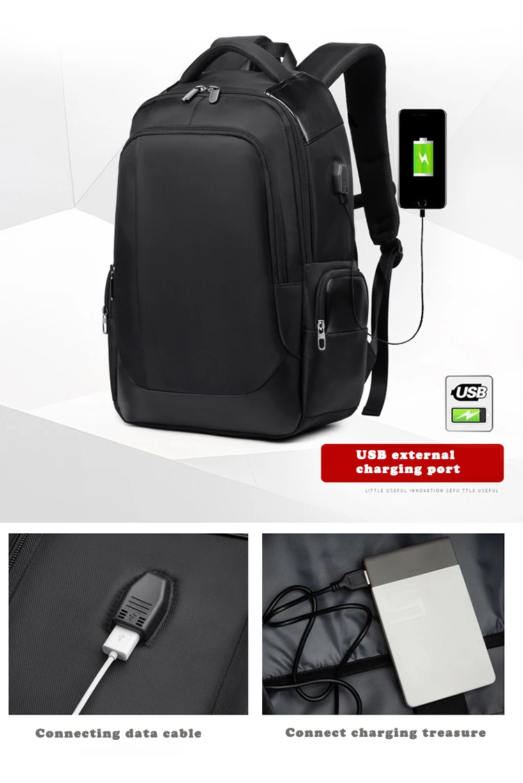 Мужской водонепроницаемый Оксфордский рюкзак с usb зарядкой, мужской рюкзак для путешествий для ноутбука, рюкзак для ноутбука, рюкзак для отдыха, рюкзак для подростков, школьная сумка