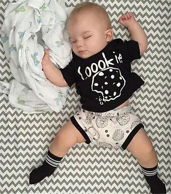 

New 2016 summer Baby Kids Set Cotton T Shirt shorts Twinset short Sleeve Children Clothing Sets