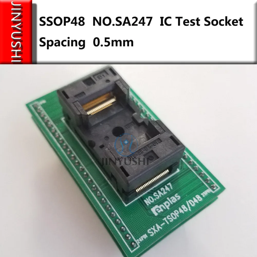 

Opentop OTS-48-0.5-014 OR OTS-48-0.5-12 ENPLAS TSOP48/DIP48 NO.SA247 IC Burning seat Adapter Test Socket test bench