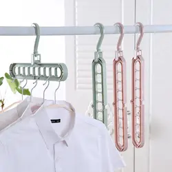 Организация вешалка для одежды для домашнего хранения сушилка для одежды пластиковый шарф вешалки для одежды Вешалки для хранения шкаф