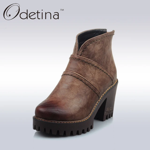Plataforma Mujeres Cremallera Lateral cuña ANTE Espalda Botines Con Cordones Plataforma Mujeres Con Cremallera Lateral cuña ANTE Espalda Botines Con Mujeres Cordones c6eda1