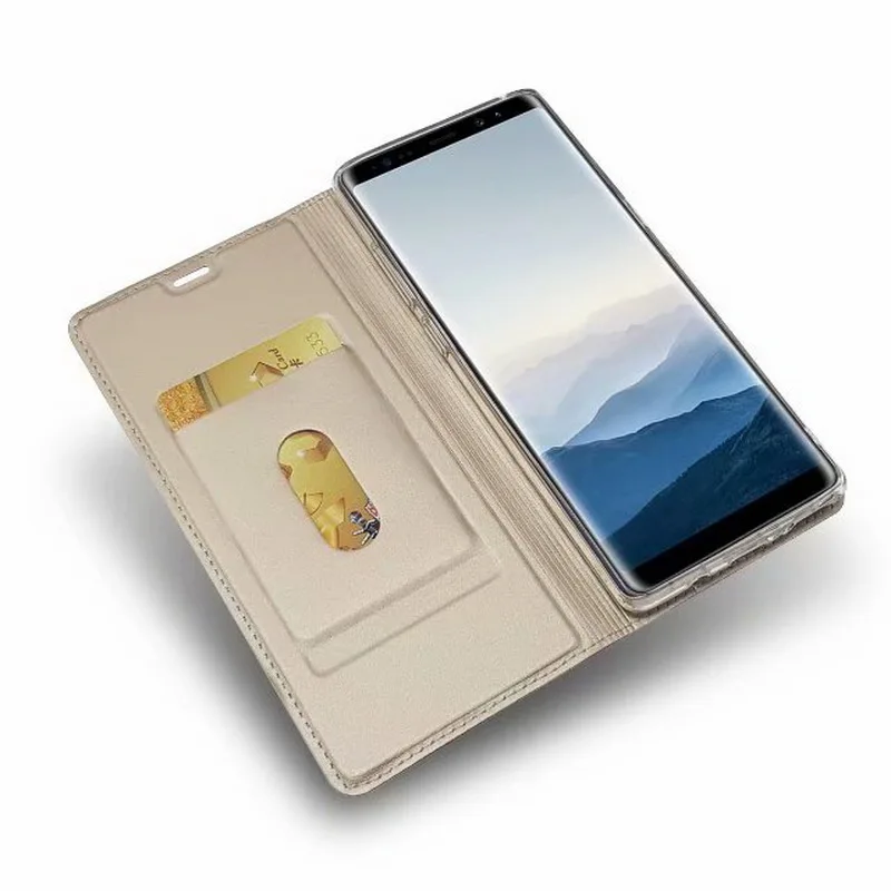 Для A3 A5 A6 A7 J5 J7 S7 S9 S8 Plus TPFIX Магнитный кожаный чехол-бумажник для samsung Galaxy note 10 ультратонкий деловой чехол