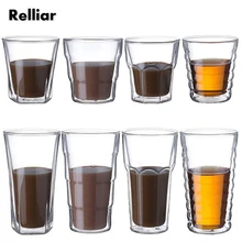 Rellar 6 шт. виски вино стекло высокого боросиликатного стекла es стакан для молока чайные стаканы