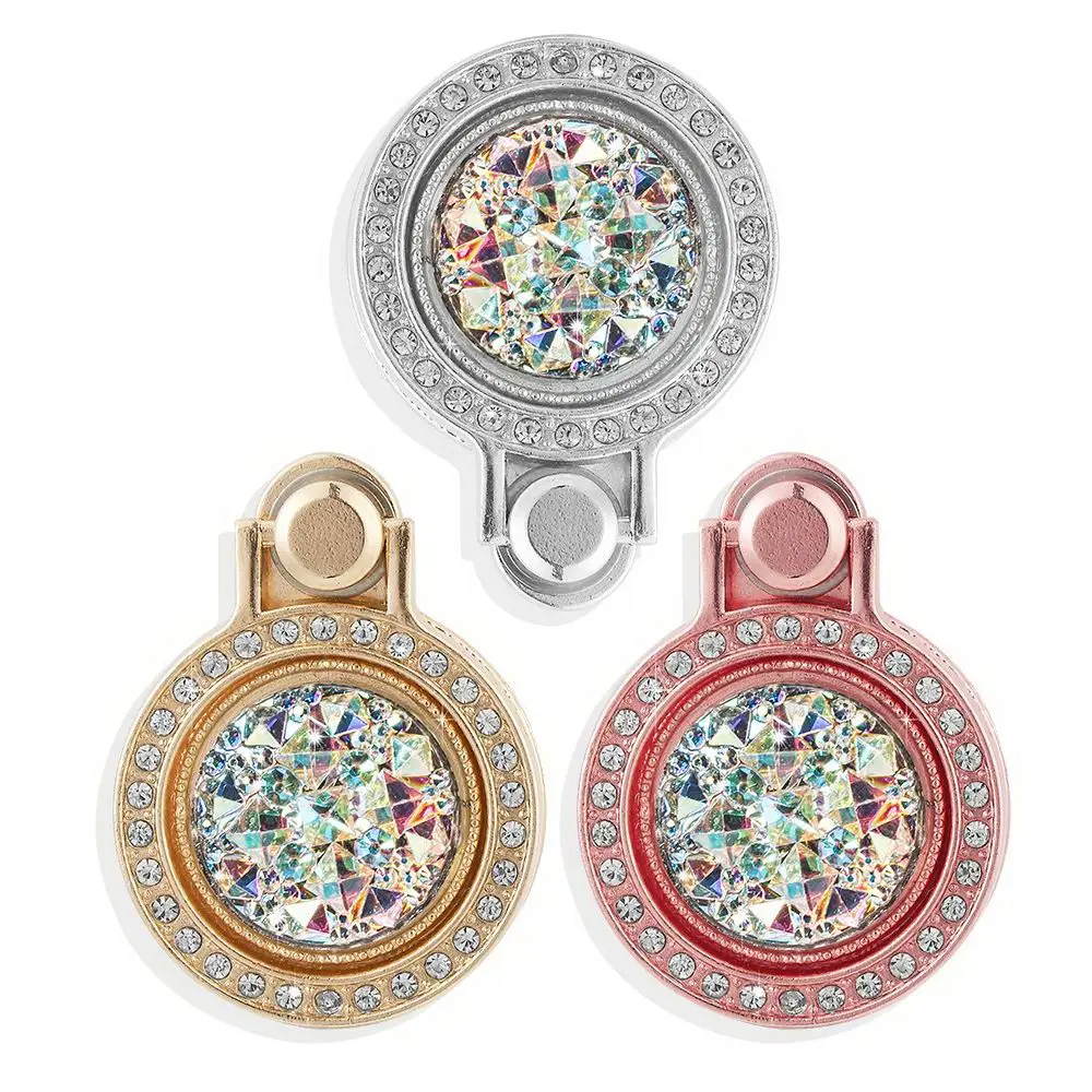 Finger Ring Phone Holder Bling Diamond SmartPhone Stander For iPhone Samsung Universal Stents mobile phone Mount