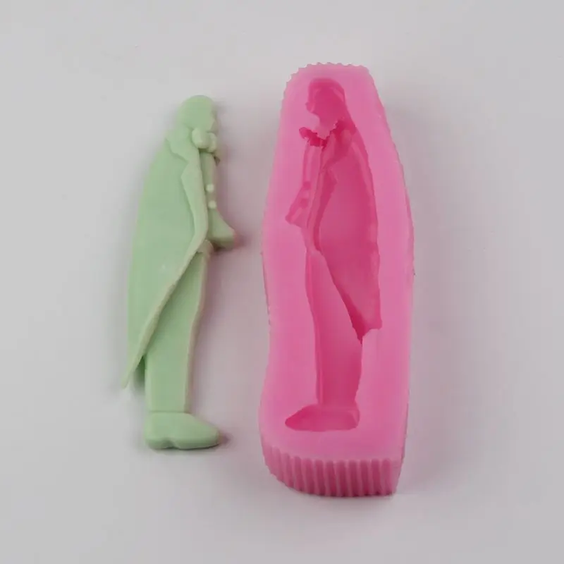 

wedding decoration silicone soap mold cake decoration tools handmade soap making silica gel mould