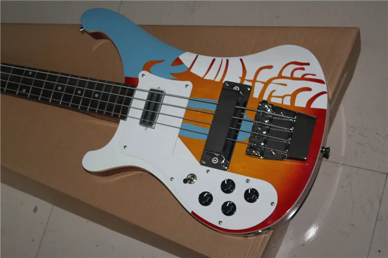 

free shipping New Top Quality Factory custom left handed Rick 4003 bass 4 strings electric bass guitars 11YUE