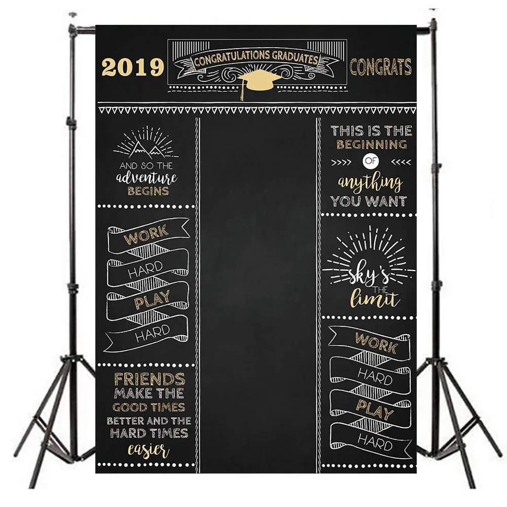 

Graduation Backdrop 2019 Graduation Party Backgroud Graduation Prom Photo Backdrop Congratulations Photography Background