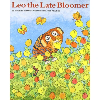 

Leo the Late Bloomer By Robert Kraus Educational English Picture Book Learning Card Story Book For Baby Kids Children Gifts