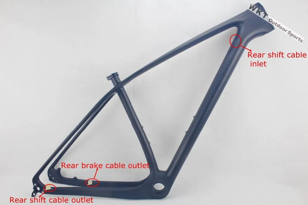 Top Double 11 2018 MTB bike 29er carbon frame 142x12 axle thru MTB carbon frame 29 inch 135x9mm  size 15/17/19/21" 11