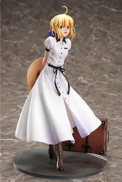 

Japan Anime Fate Stay Night Aniplex British Travelouge Saber Action Figure Model Toy
