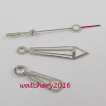 Парнис классический серебристое окаймление белый стрелки часов подходят miyota 8215 821A 8205 движение