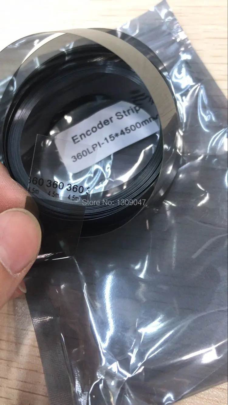 

Free shipping 1pcs 360 Lpi-4.5M-15mm Solvent printer encoder strip