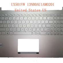 Ноутбук Упор для рук и клавиатура для ноутбука ASUS N501 UX501 UX501JW UX501VW 13NB0AU1AM0401 0KNB0-662LUS00 13NB0AU1AM0201 13NB07D1AM0321 свяжитесь с нами