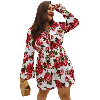 

2019 Big Size Playsuit Women Plus Size Loose Jumpsuit Women Floral Print Woman Playsuit Female Spring Summer Shorts Rompers