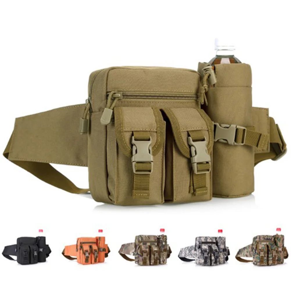 

SFG HOUSE Tactical Molle Bag Waterproof Waist Belt Bag Hiking Fishing Hunting Waist Bags Camping waist Pack