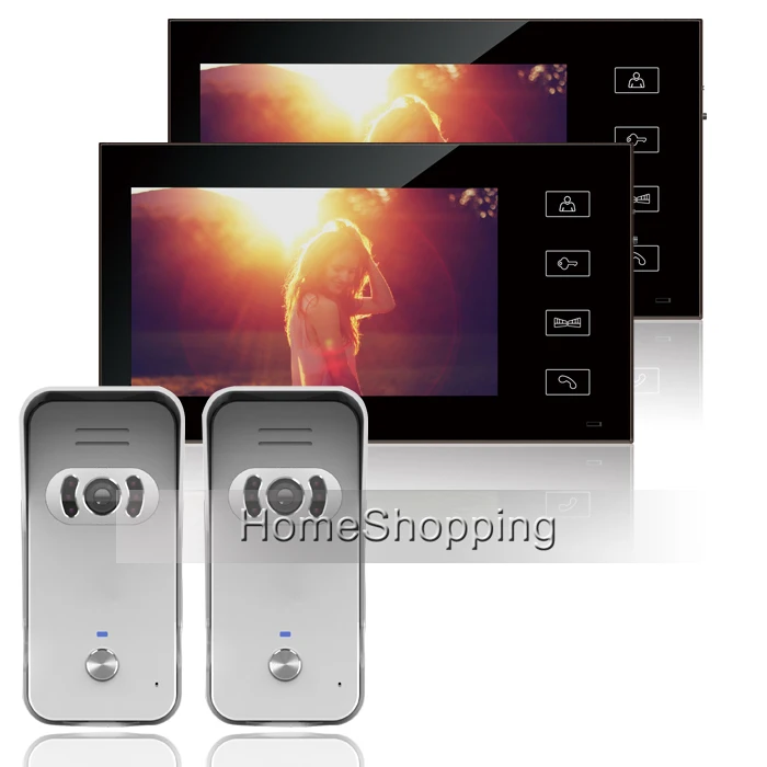 FREE SHIP New Wired 7 inch TFT Video font b Door b font phone Intercom System
