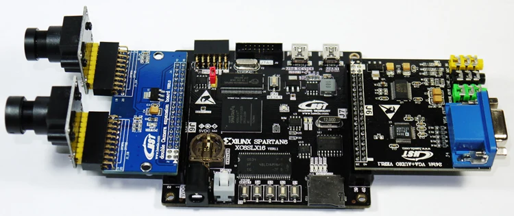 XILINX SPARTAN6 XC6SLX16 Microblaze SDRAM USB2.0 FPGA макетная плата