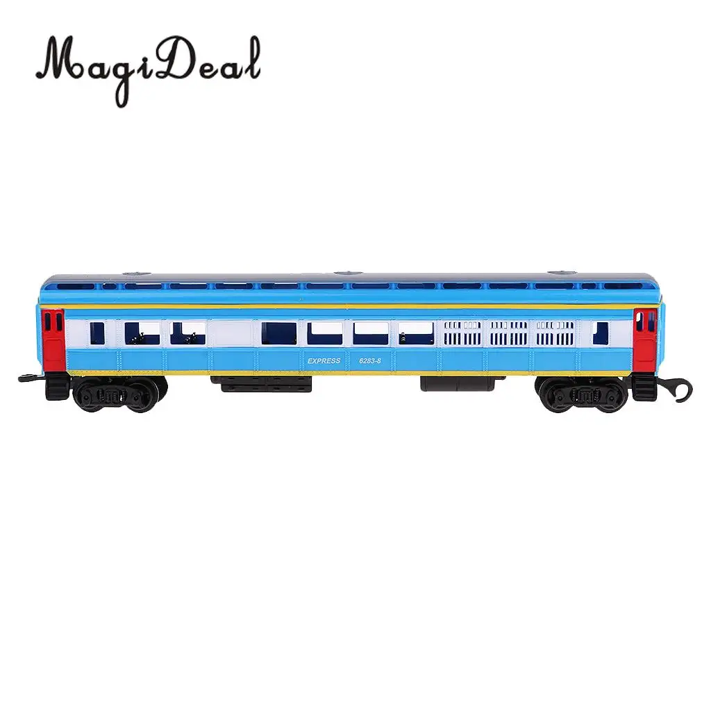 Scale Simulation Train Model Carriage Children Toy Electric Track Train Freight Car Railroad Car Diorama Wargame Accessory