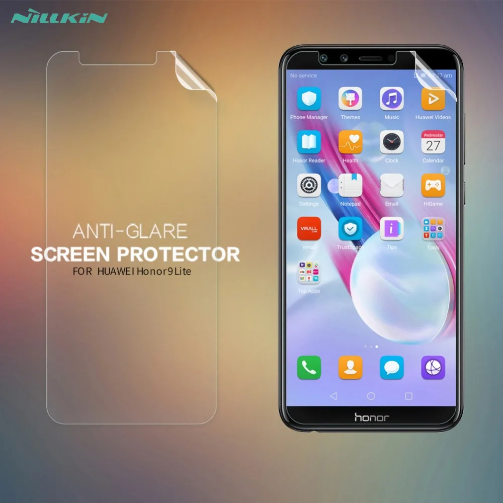 2 pcs/lot Matte Screen Protector Film for Huawei Honor 9 Lite NILLKIN Scratch-resistant Protective Front back | Мобильные телефоны
