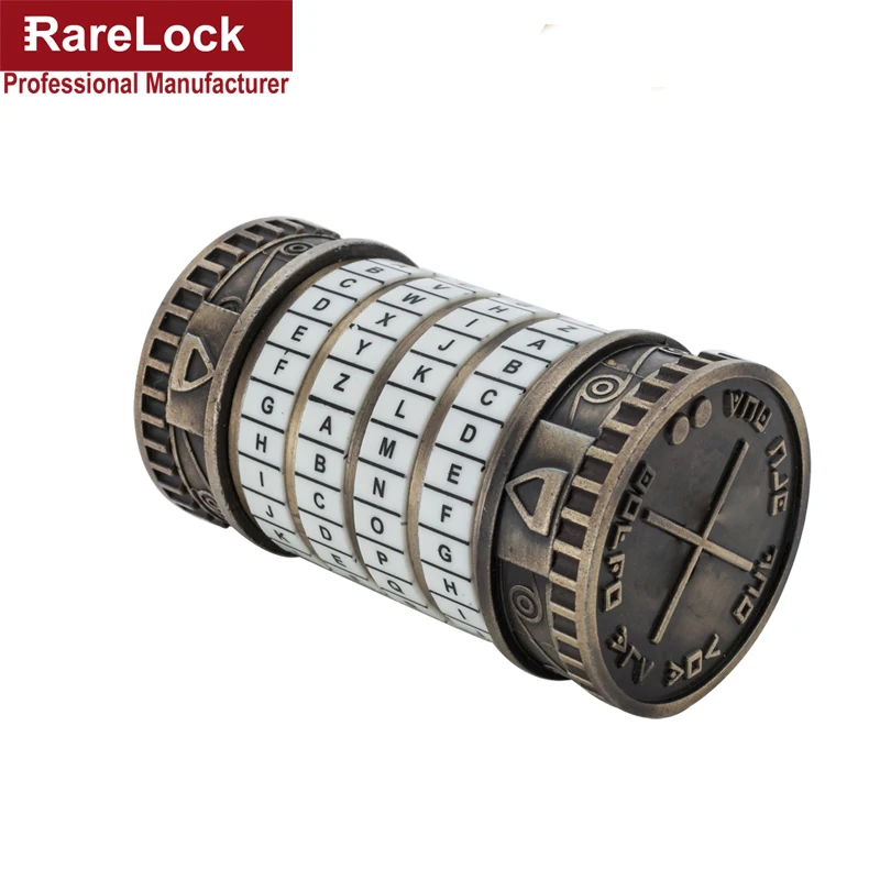

Lover Gift Box Game Combination Locker 6 group 0-9 Password Storage-box for Tank Prop Wedding Accessories DIY Rarelock MS65W a