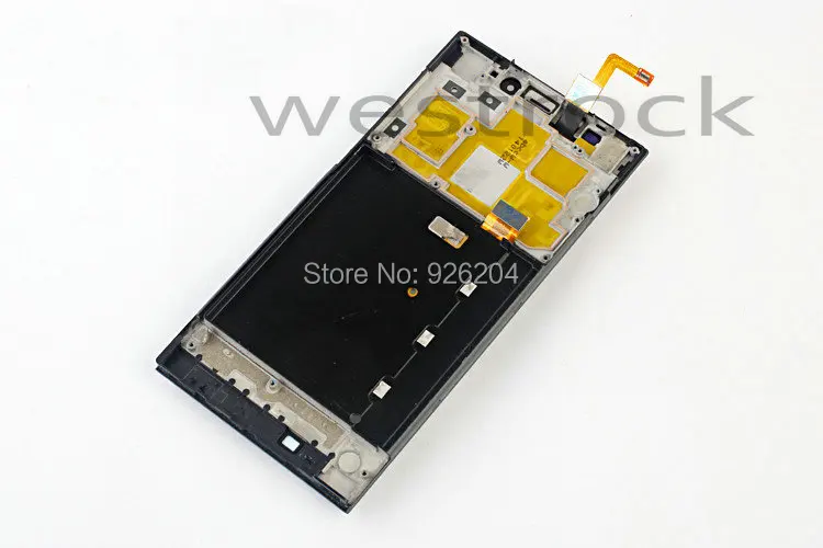 

New Black LCD Display & Touch Screen Digitizer Assembly with Frame + tools For WCDMA Xiaomi 3 3S M3 M3s Mi3 Mi3s Cell phone LHM3