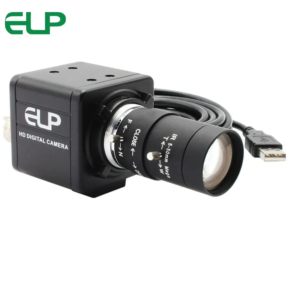 

High Speed Webcam MJPEG 260fps 360P/ 120fps 720P/ 60fps 1080P OmniVision OV4689 CMOS USB Web Camera With Varifocal CS Lens