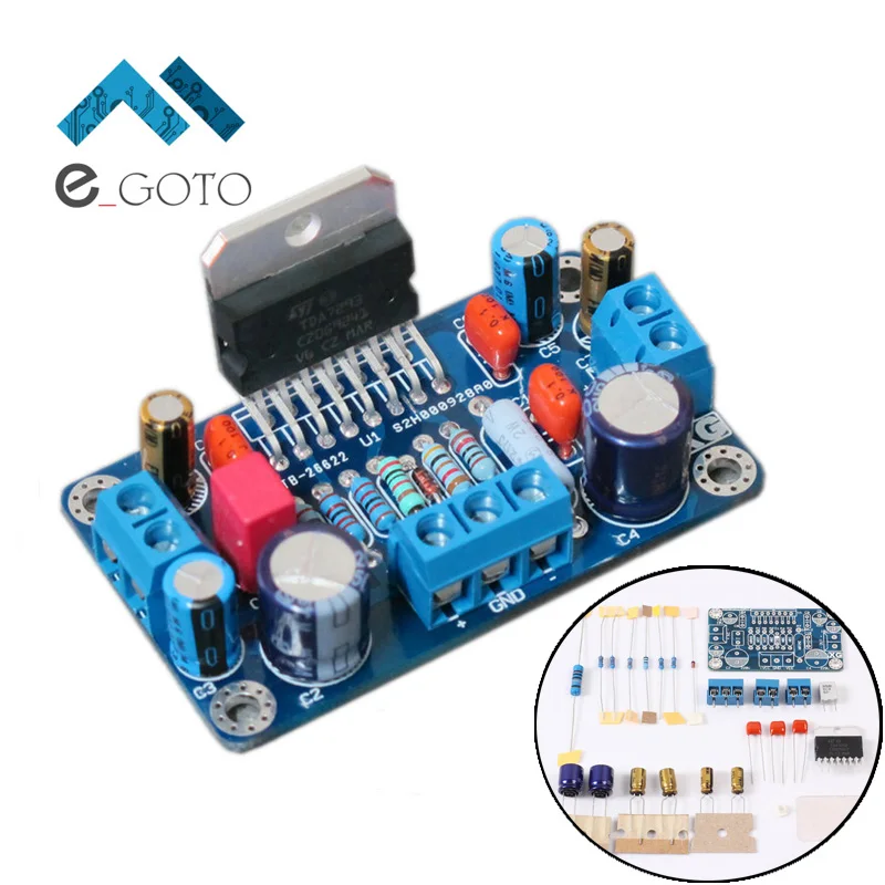 Мини версия TDA7293 100 Вт моно Усилители домашние доска DIY Наборы 10A модуль Забавный