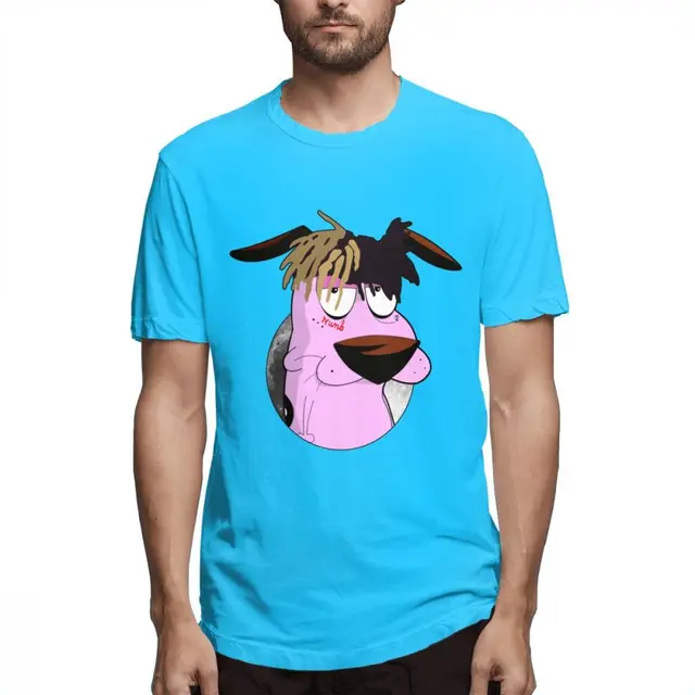XXXTENTACION Courage The Cowardly Dog T Shirt For Man New T Shirt 