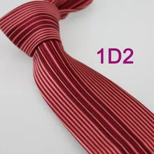 Coachella Для мужчин галстуки бордовый с коралловым вертикальные полосы жаккарда сплетенные Средства ухода за кожей шеи галстук формальный Средства ухода за кожей шеи галстук для Для мужчин рубашки свадебные