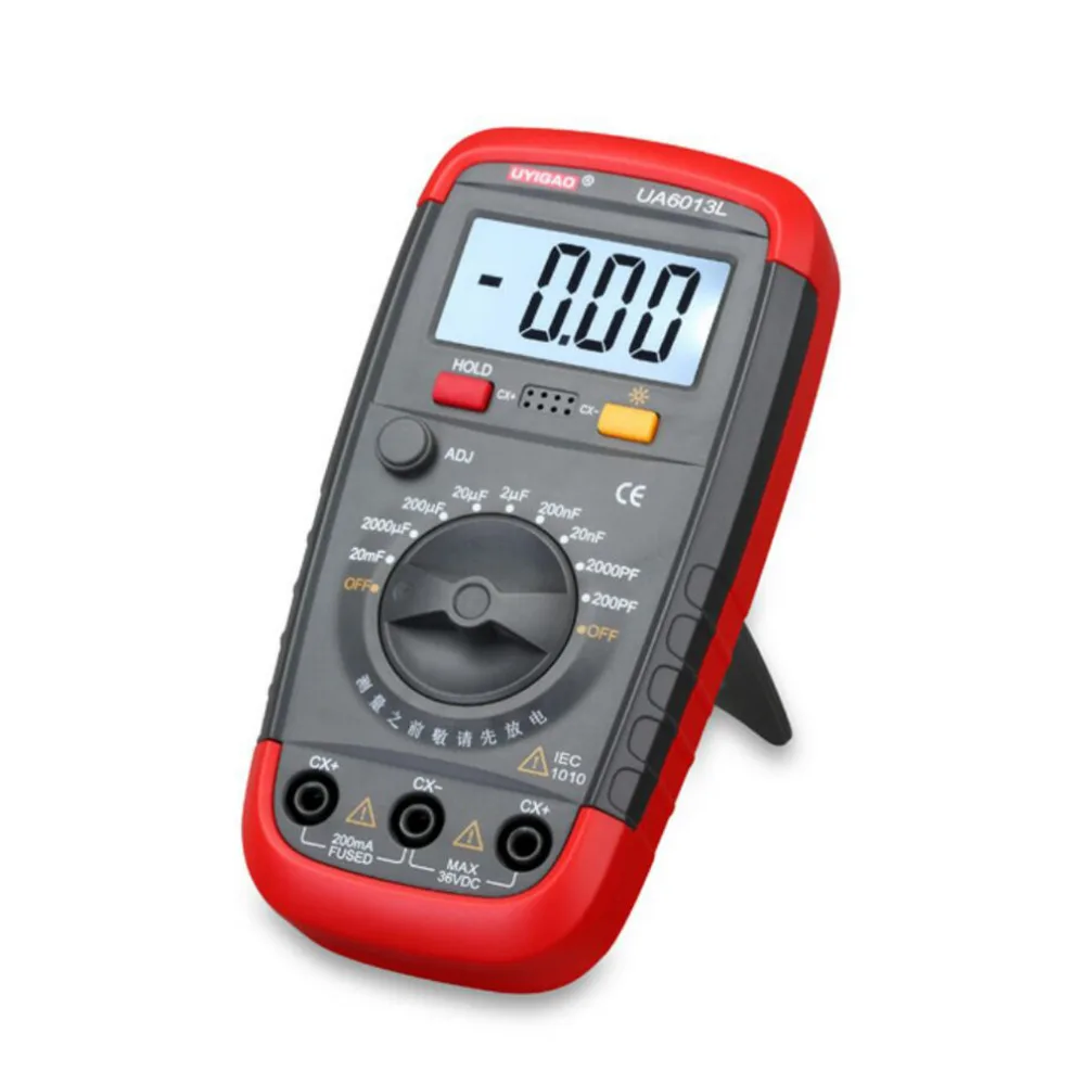 

1 Pc UA6013L Auto Range Digital LCD Capacitor Capacitance Test Meter Multimeter Measurement Tester Meter Brand New