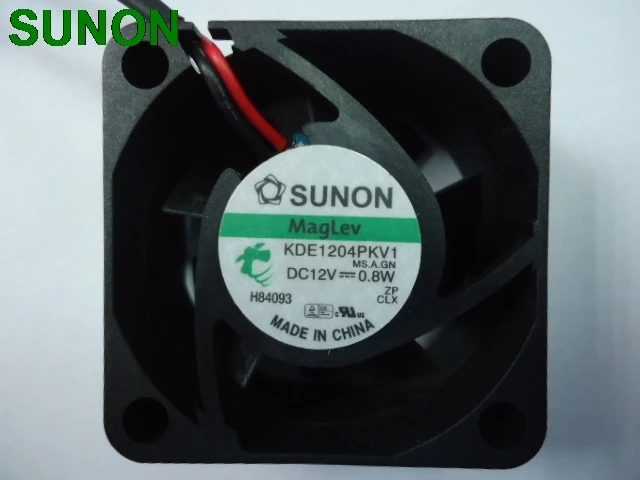 SUNON kde1204pkv1 MS. A. GN 40x40x20 мм 40 мм 4 см DC12V 0,8 Вт Сервер вентилятор охлаждения Сервер площадь Fan 2-wire