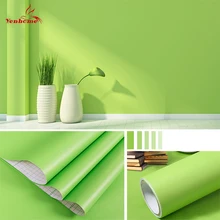 1 метр водонепроницаемый ПВХ мрамор/дерево/чистый цвет обои мода современная гостиная кухня наклейки на стену декор комнаты пленка наклейка