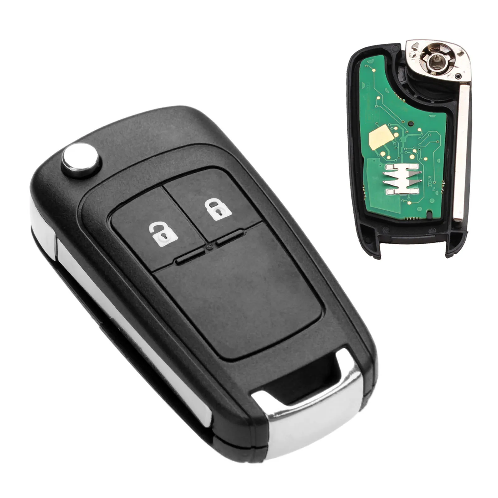 Yetaha 2 кнопки умный дистанционный ключ с ID46 7941 чип для Opel Vauxhall 433 МГц для Astra J Corsa E Insignia Zafira C 2009