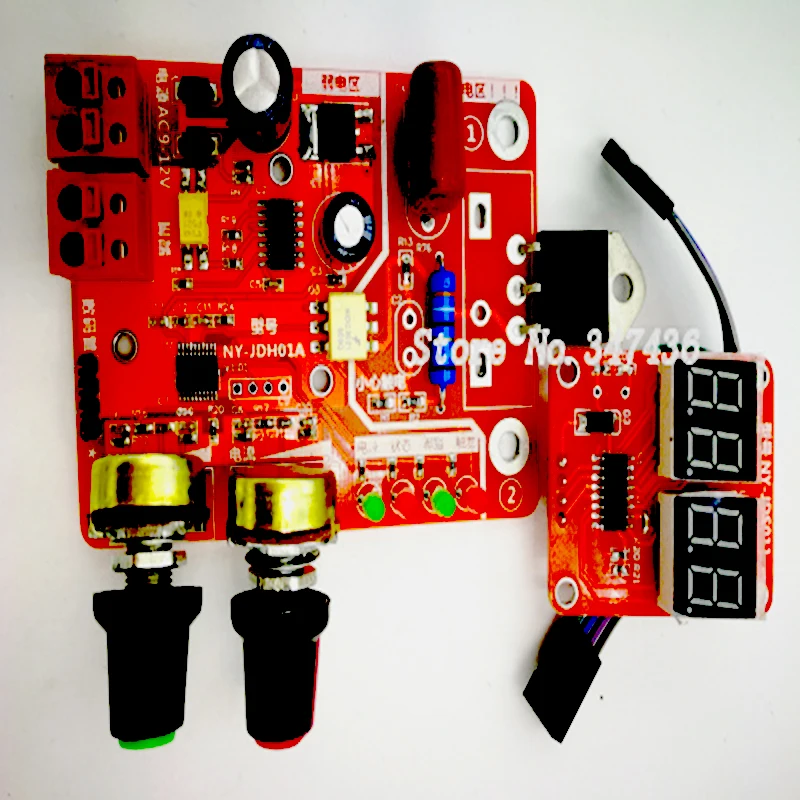 Время точечной сварки и текущий контроллер панель управления синхронизации тока с цифровым дисплеем обновления