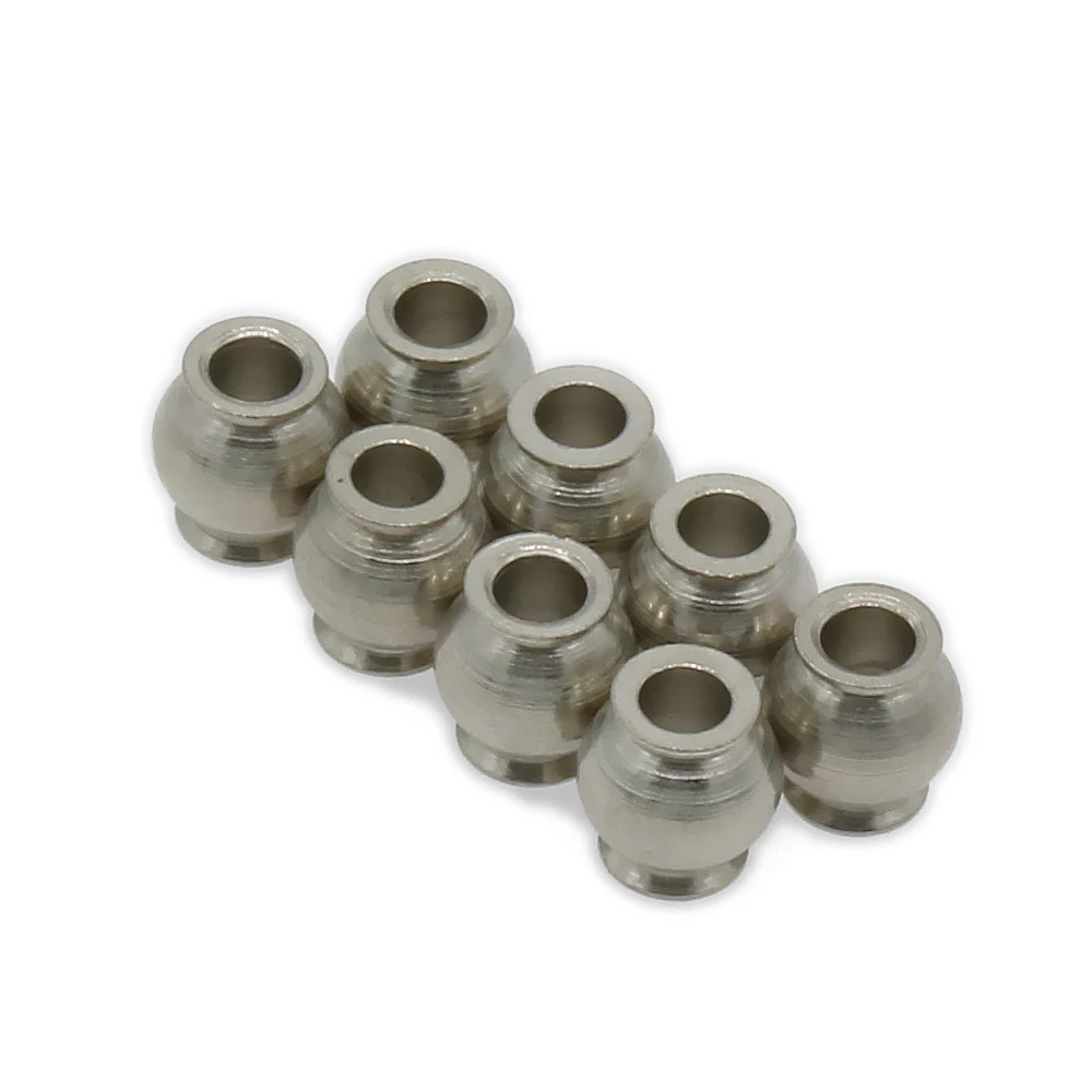 

8pcs RCAWD Ball Head Of Shock Absorber Damper For 1/10 1/8 Rc Hobby Model Car 5.8*7.2*3mm 6.8*7* 3mm Hpi Hsp Traxxas Losi Axial