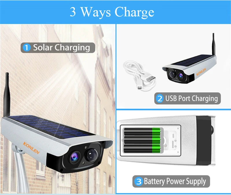 Solar WIFI 1080P IP Camera (4)