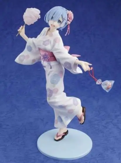 

Anime Re: Life in a Different World from Zero Kimono Rem Ram Bathrobe Ver Figure PVC Action Collection Model Toy With Box 23cm