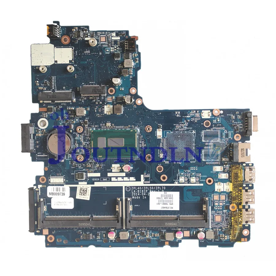 Материнская плата JOUTNDLN для ноутбука HP PROBOOK 450 G2 799551 501 001 LA B181P ZPL40ZPL50ZPL70 w/Встроенный