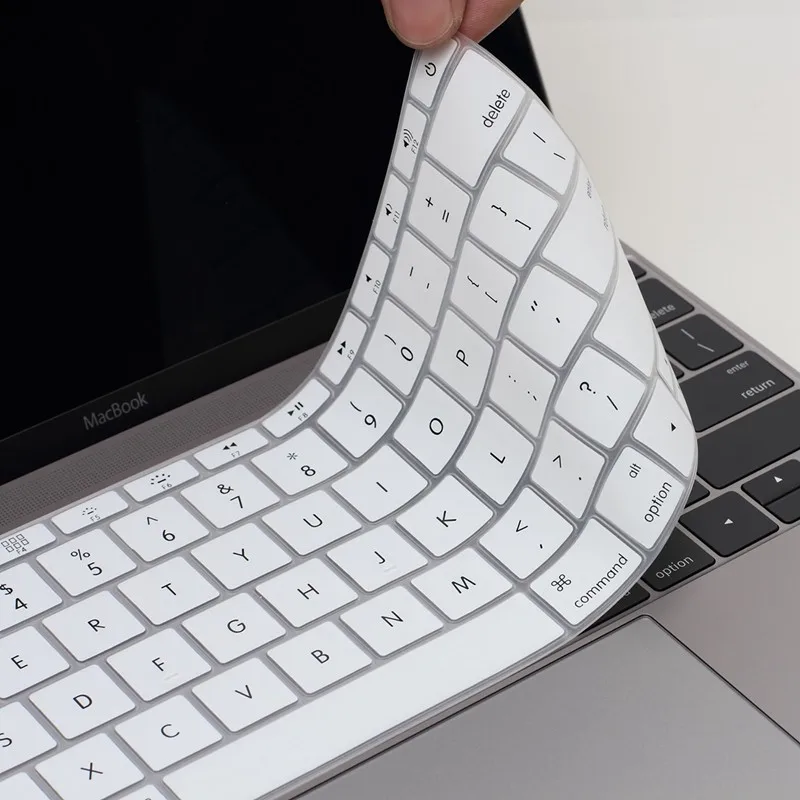 LENTION Silicone Keyboard Cover Protector Skin For Macbook 12 Inch