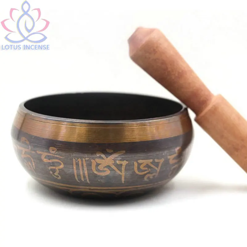 

8.5cm Himalayan Singing Bowl Tibetan Yoga Meditation Singing Bowl Hand Hammered Chakra Meditation Sound Massage Chakra balancing
