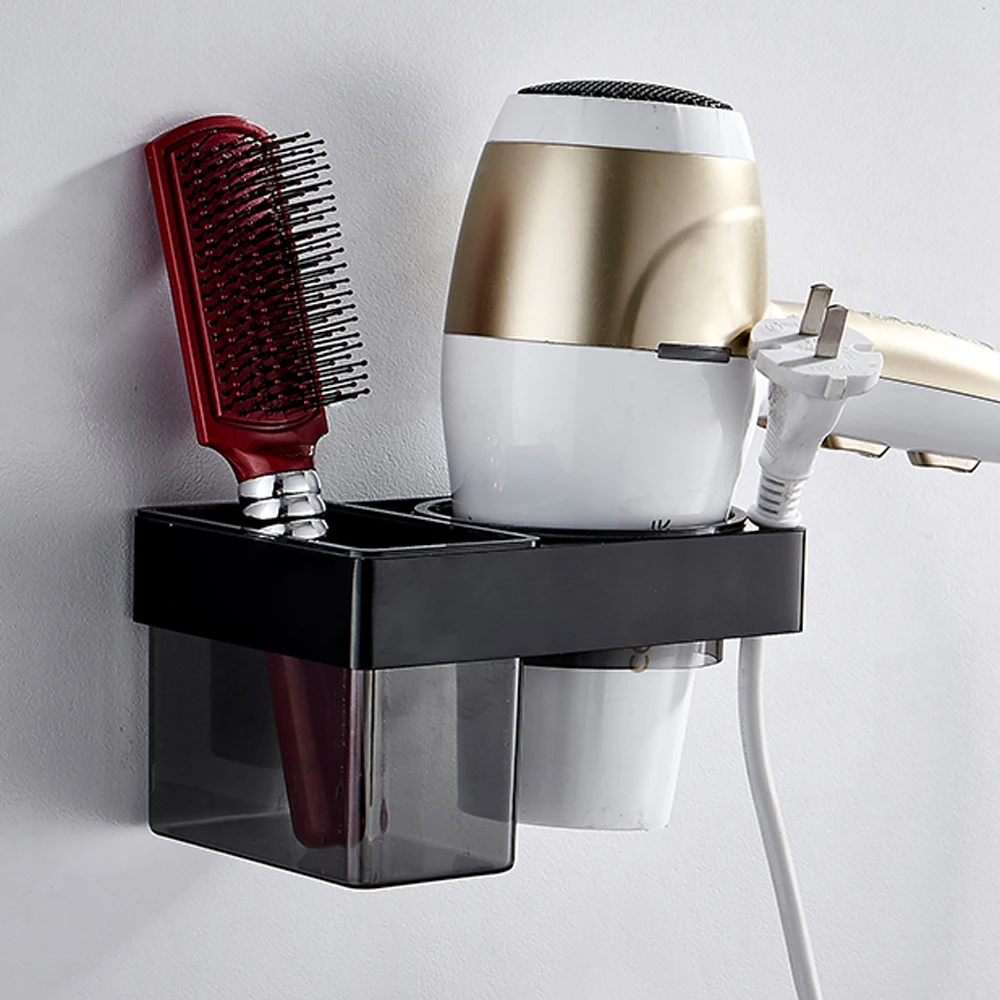 

A1 Space aluminum wall without perforated bathroom frame adhesive bathroom wash rack hair dryer rack wx6131337