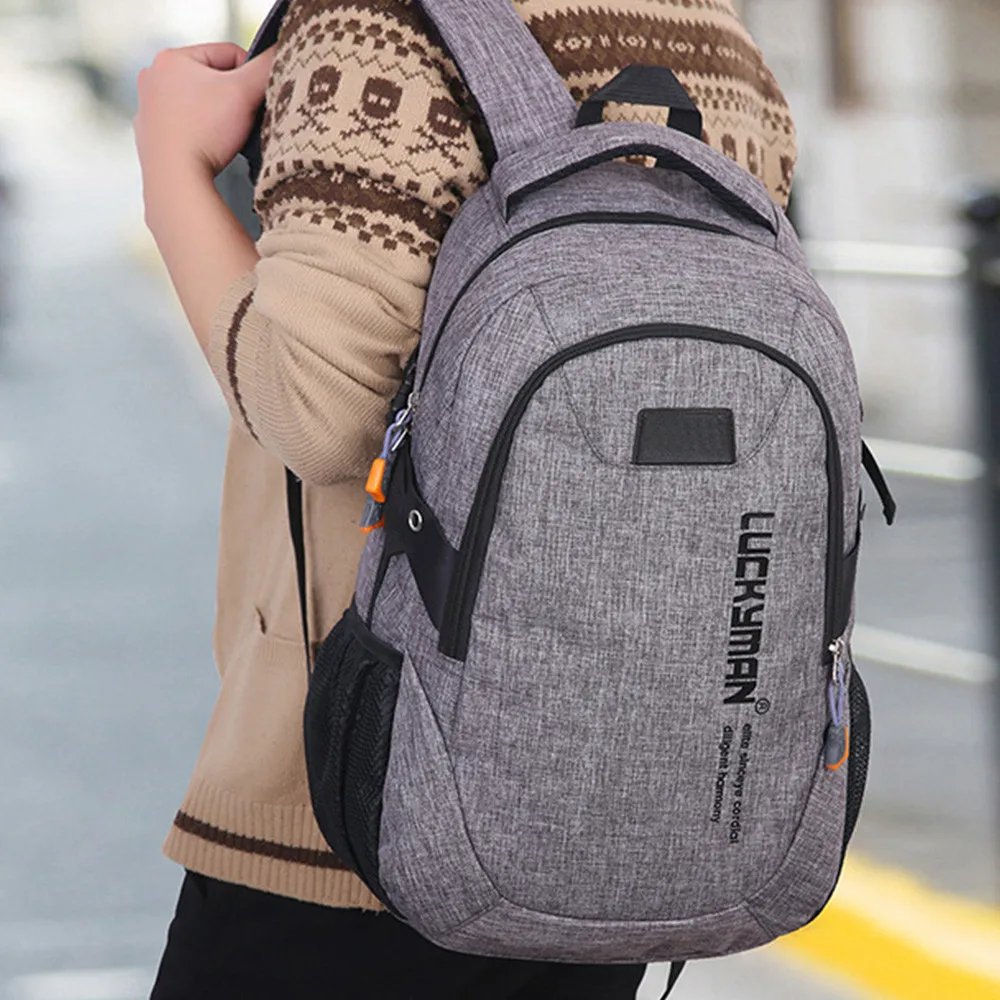 2018 mochila impermeable para ordenador portátil mochilas para hombres para adolescentes mochila de viaje mochila para hombres mochila escolar mochila
