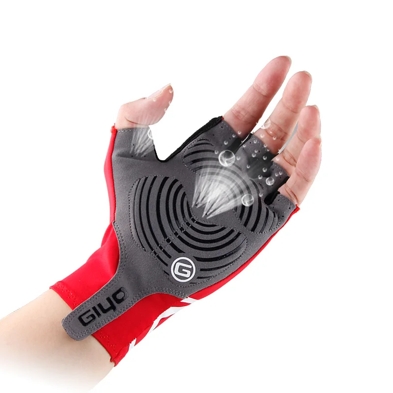 Giyo велосипедные перчатки с открытыми пальцами гелевые спортивные гоночные велосипедные перчатки женские мужские летние дорожные велосипедные перчатки