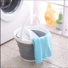 Складное ведро многофункциональное портативное хранение, силикон промывка бассейна и горшки инструменты для чистки* 31,5 подарок