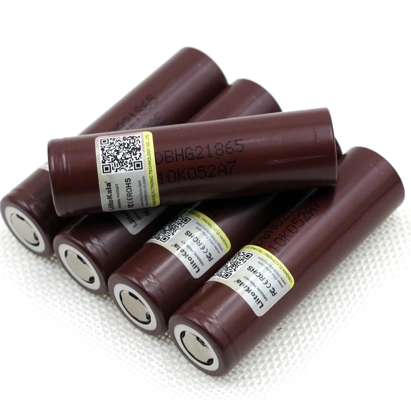Аккумуляторная батарея Liitokala HG2 100% 18650 мАч 3000 в|rechargeable battery|liitokala 18650liitokala battery |