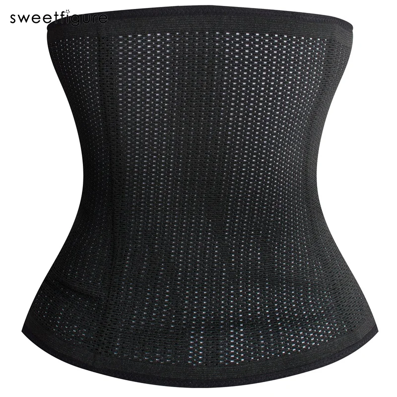 Waist Trainer Corset Body Shaper Women Cincher Post-baby Control Underbust Breathable Slim Shapewear Body Belt Modeling Strap backless shapewear